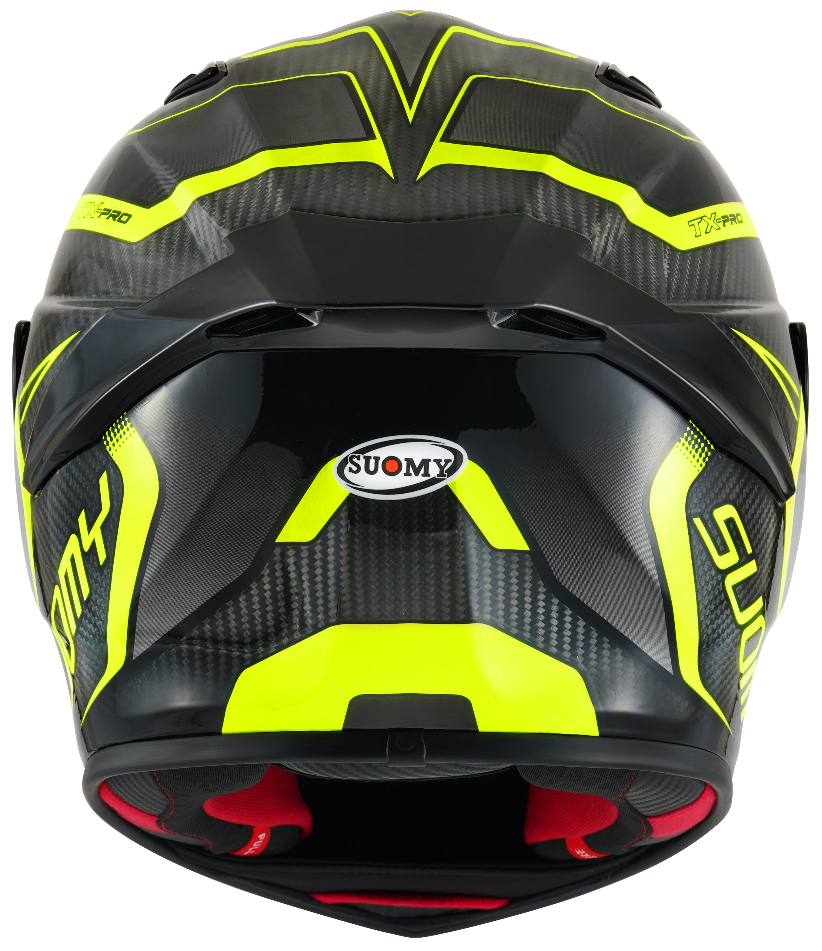 Suomy TX-Pro Kask Carbon Advance Sarı Fluo K6TX0005 