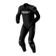 RST Tractech EVO D3O tek parça Deri Tulum – Perfore yarış tulumu | Erkek | Siyah/Beyaz | 103634 