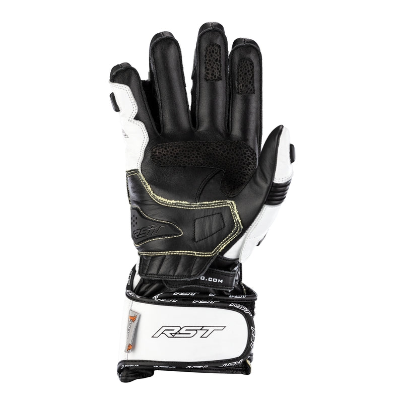 RST Tractech Evo 4 motosiklet deri eldivenleri | Erkek | Beyaz | 102666 