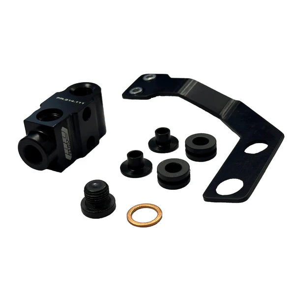 3 Yollu Dağıtıcı / Bağlantı Bloğu Ön Fren Sistemi WorldSSP Feel Racing Ducati Panigale V2 955 (20-24) FR.05.KIT 
