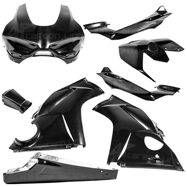 Ducati Panigale V4/S (25-26) için Lavatex AP Carbon Line Tam Kaplama Seti 