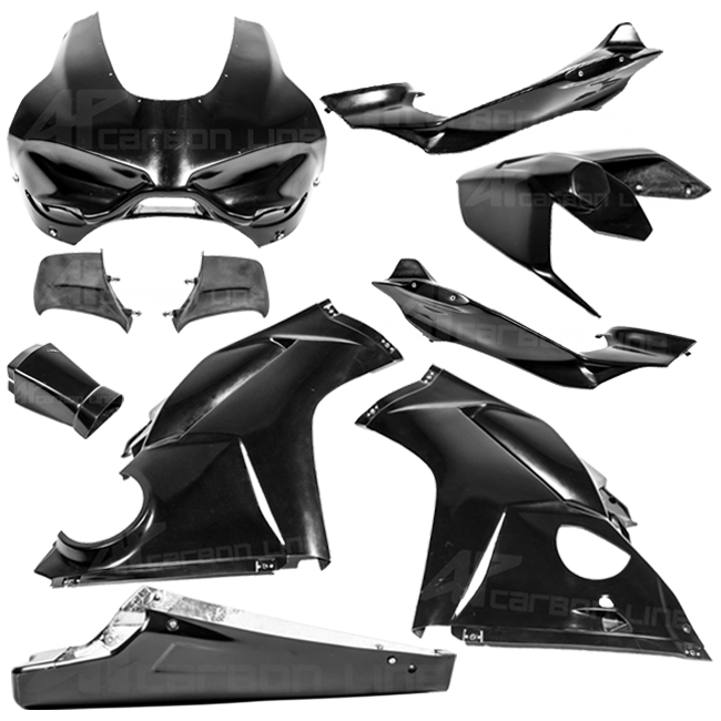 Ducati Panigale V4/S (25-26) için Lavatex AP Carbon Line Tam Kaplama Seti 