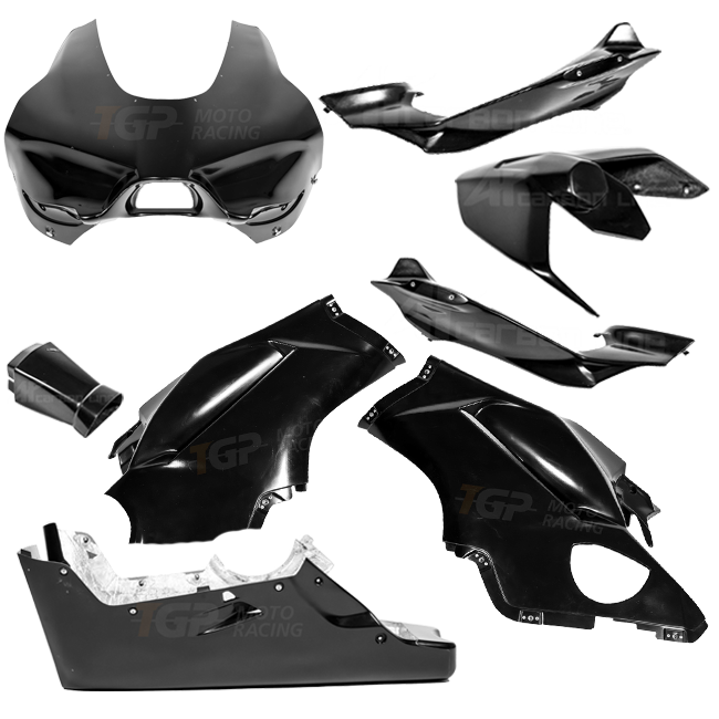 Ducati Panigale V4 R (2026) için Lavatex AP Carbon Line Tam Fairing Seti 