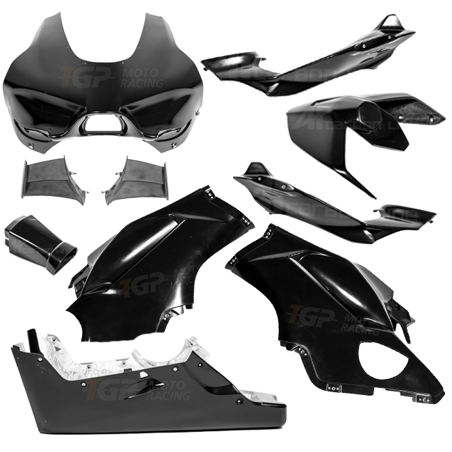 Ducati Panigale V4 R (2026) için Lavatex AP Carbon Line Tam Fairing Seti 