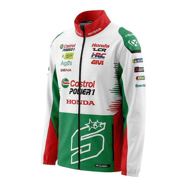 LCR Honda Racing Team Johann Zarco #5 Fermuarlı Sweat-Jacke Replica 2026 erkek IXON 