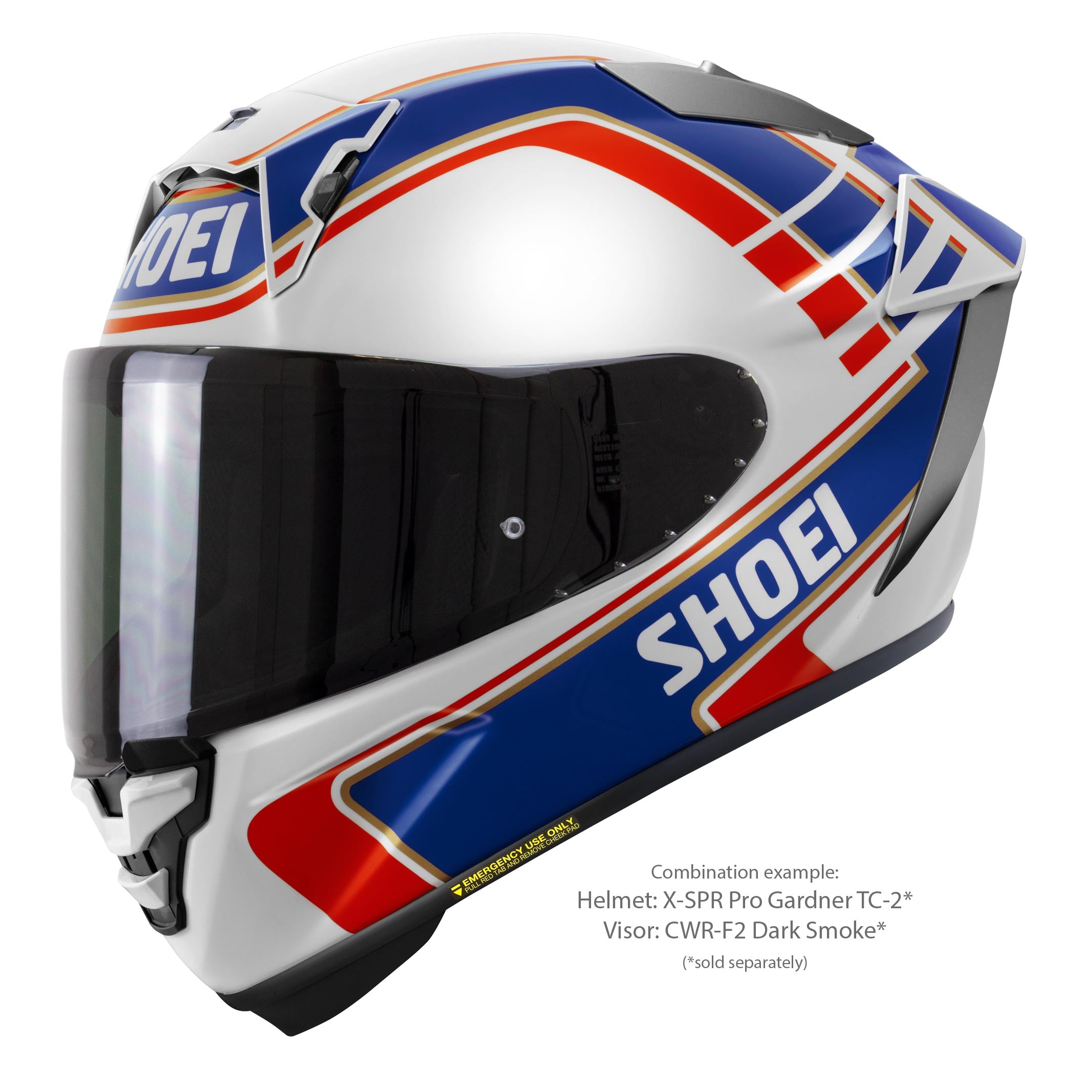 Shoei X-SPR PRO Kask Wayne Gardner Replika TC-2 