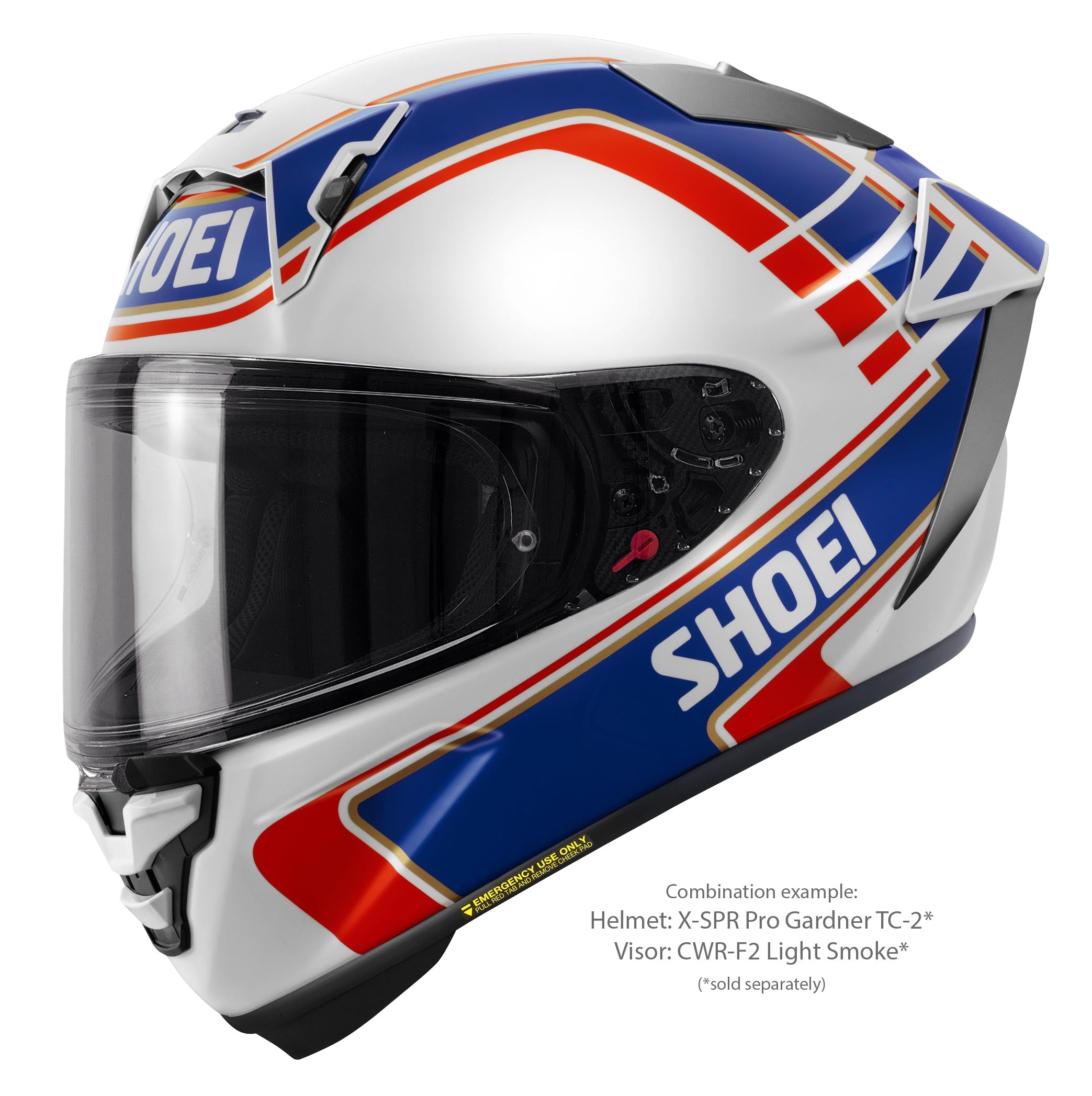 Shoei X-SPR PRO Kask Wayne Gardner Replika TC-2 