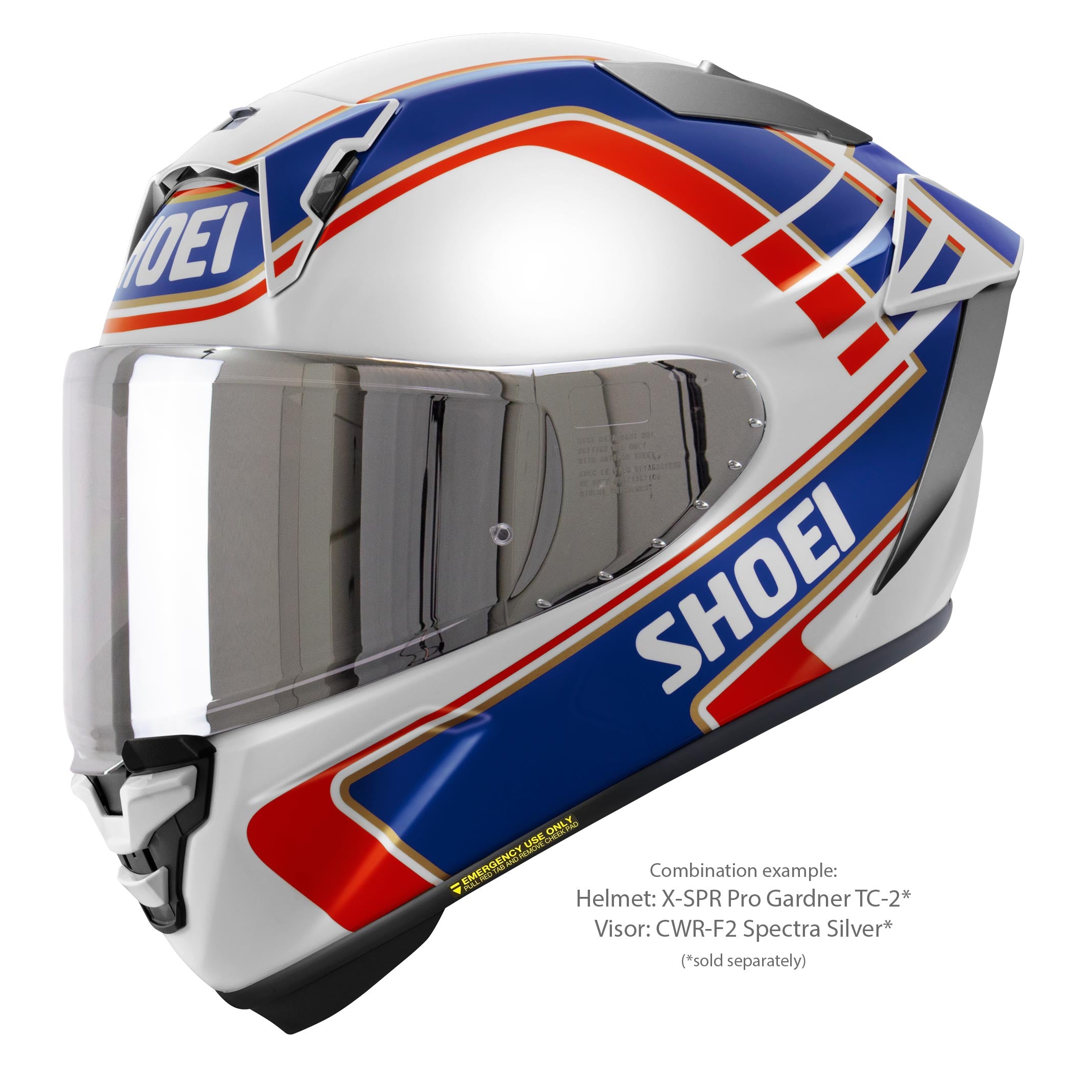 Shoei X-SPR PRO Kask Wayne Gardner Replika TC-2 
