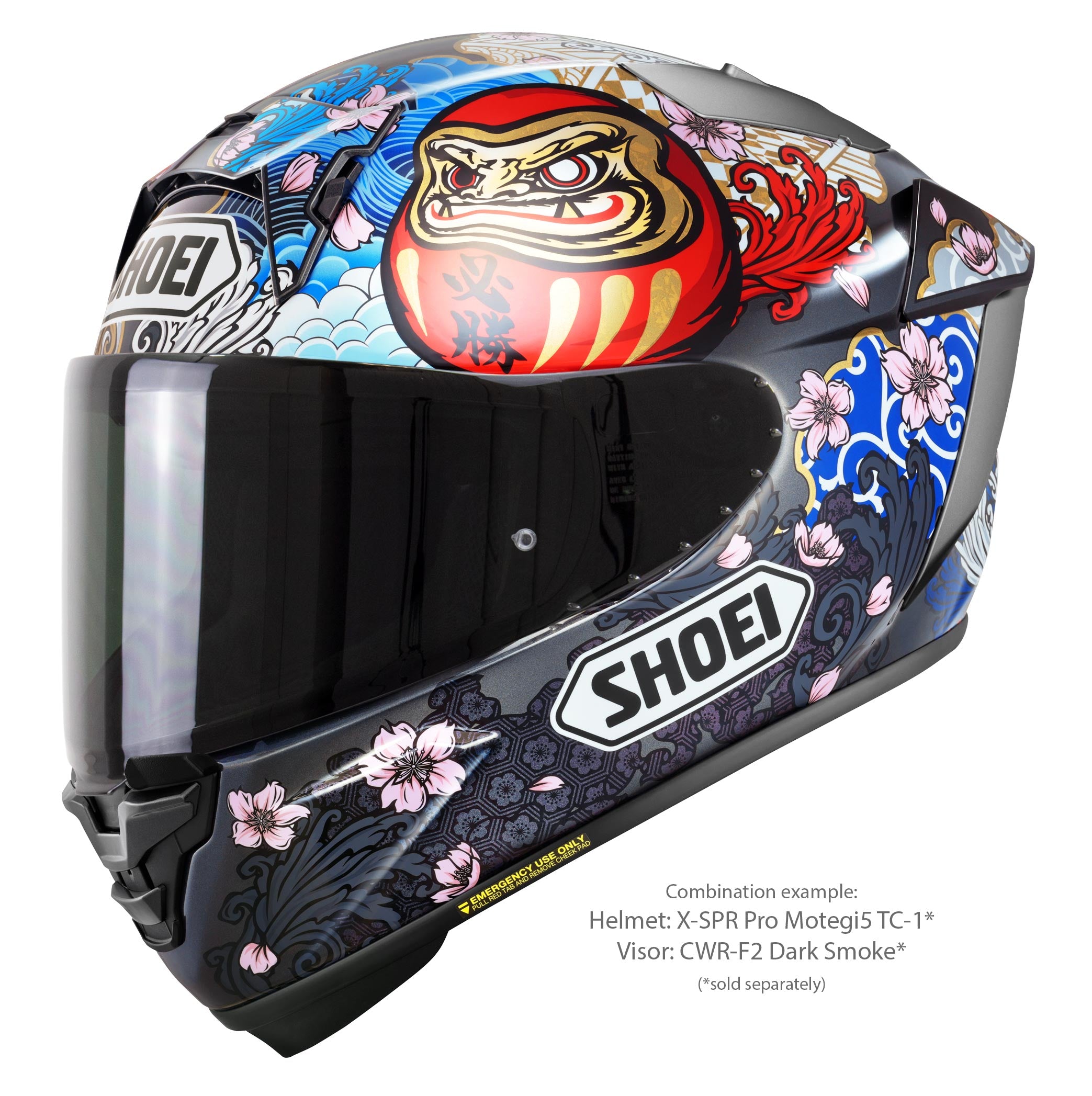 Shoei X-SPR PRO Kask Márquez Motegi5 TC-1 - Marc Márquez Motegi 2024 Replika 