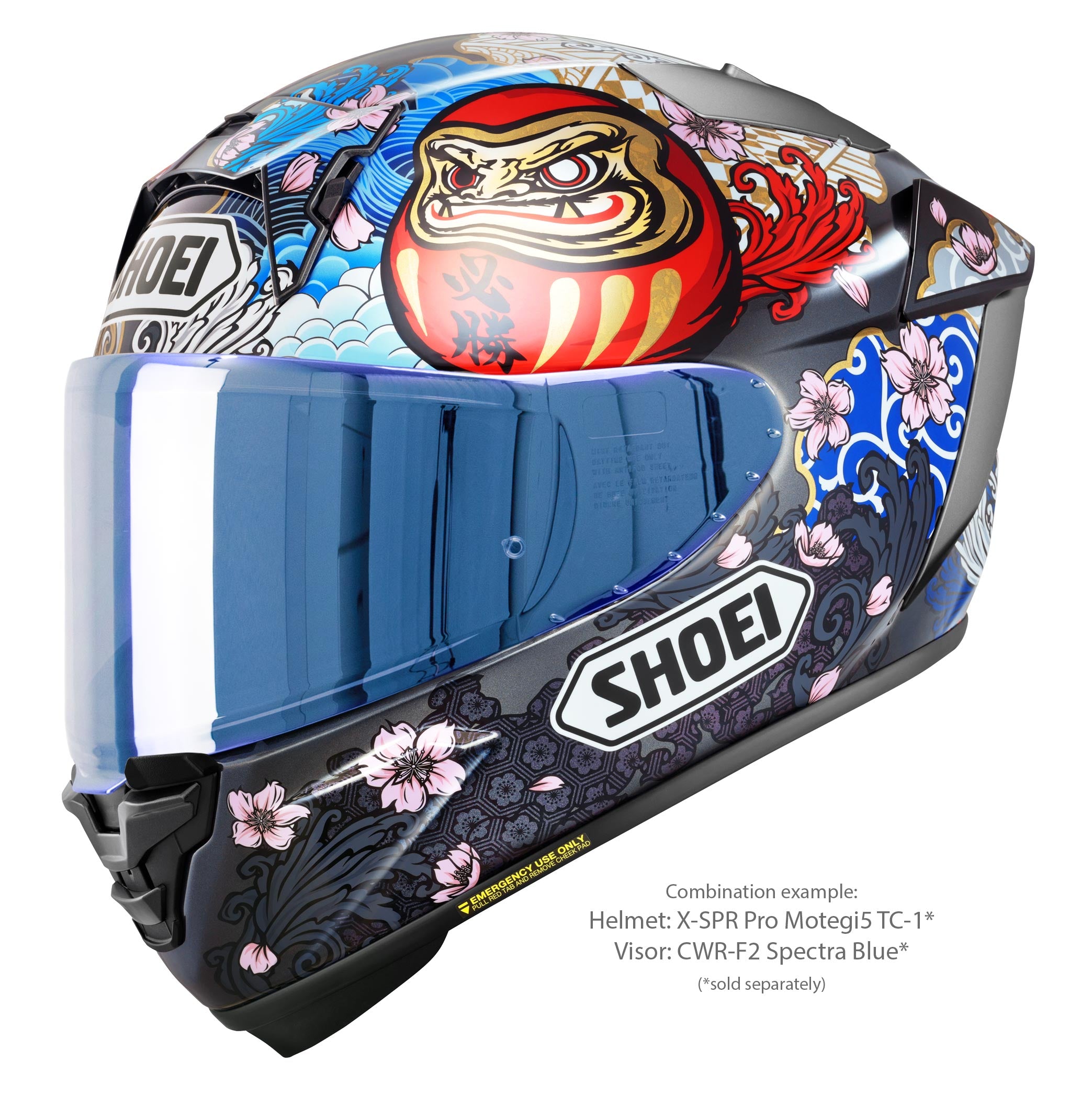 Shoei X-SPR PRO Kask Márquez Motegi5 TC-1 - Marc Márquez Motegi 2024 Replika 