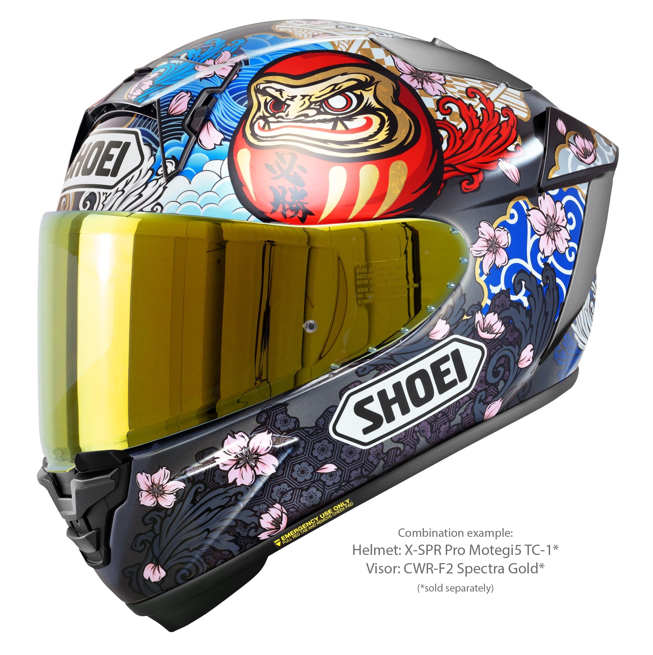 Shoei X-SPR PRO Kask Márquez Motegi5 TC-1 - Marc Márquez Motegi 2024 Replika 
