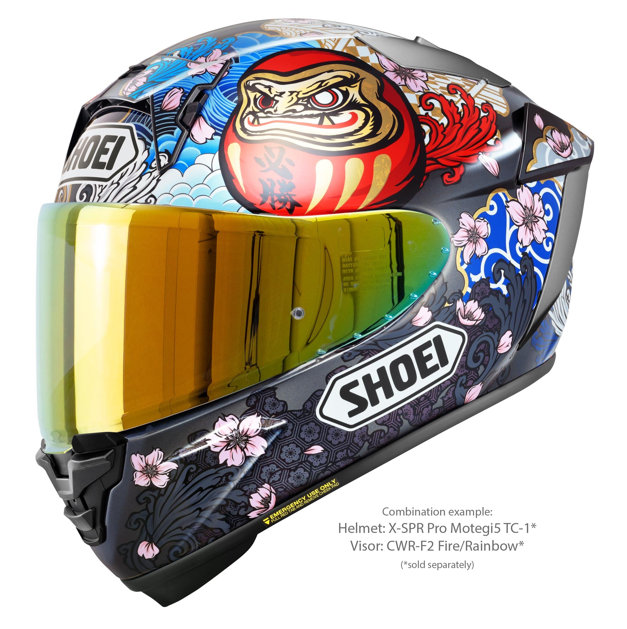 Shoei X-SPR PRO Kask Márquez Motegi5 TC-1 - Marc Márquez Motegi 2024 Replika 