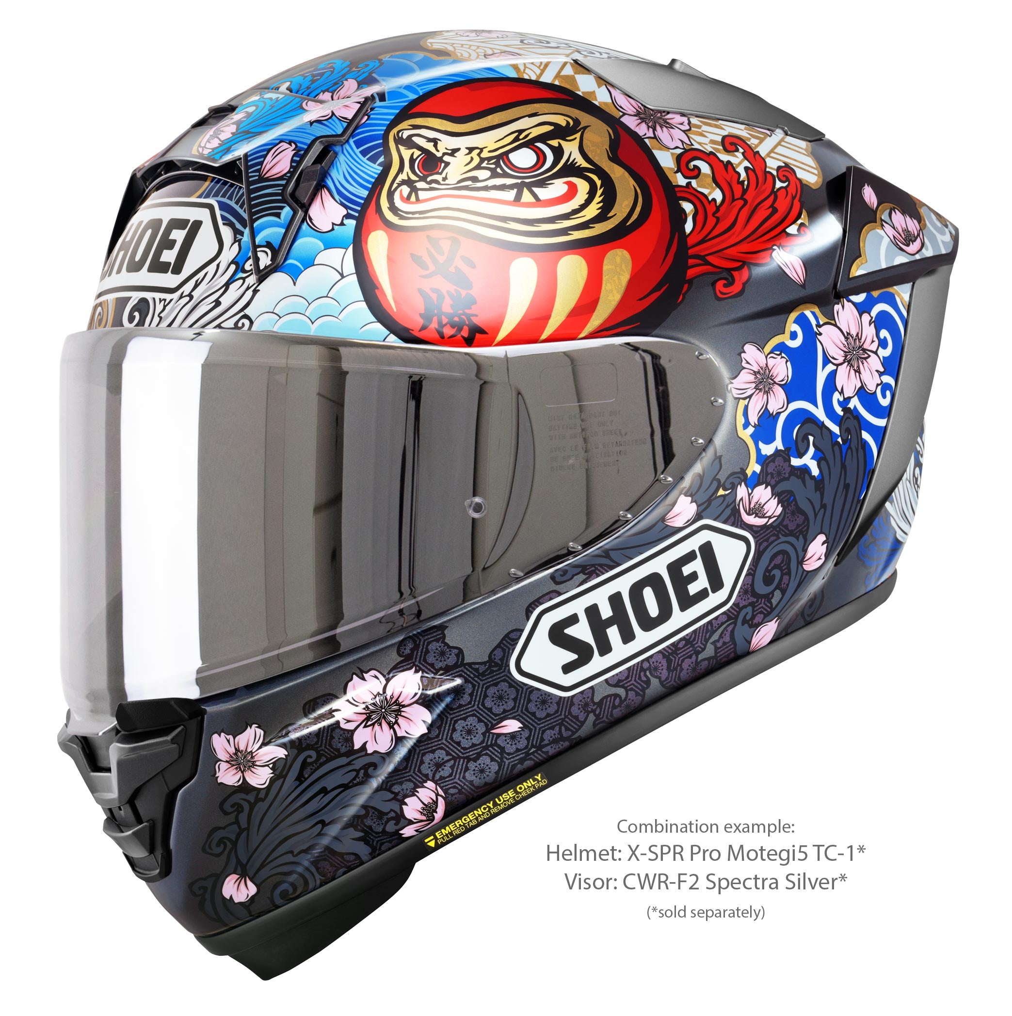 Shoei X-SPR PRO Kask Márquez Motegi5 TC-1 - Marc Márquez Motegi 2024 Replika 