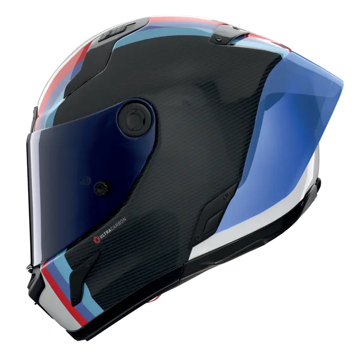 Nolan X-804 RS Kask Ultra Karbon Gemini Beyaz/Mavi/Kırmızı 365 