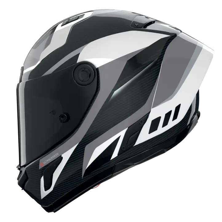 Nolan X-804 RS Kask Ultra Carbon Lesmo Beyaz/Siyah/Gri 363 