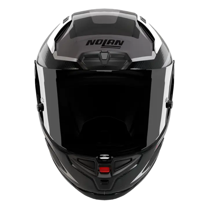 Nolan X-804 RS Kask Ultra Carbon Lesmo Beyaz/Siyah/Gri 363 