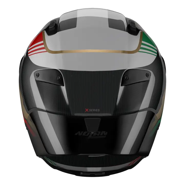 Nolan X-804 RS Kask Ultra Carbon Piega Altın/Kırmızı/Yeşil 367 