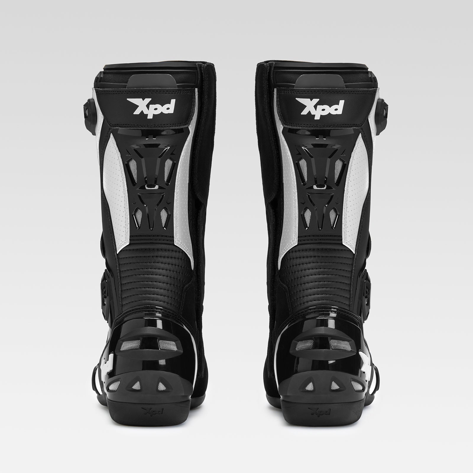 XPD XP6-S Motosiklet Botları | Erkek | Beyaz/Siyah 