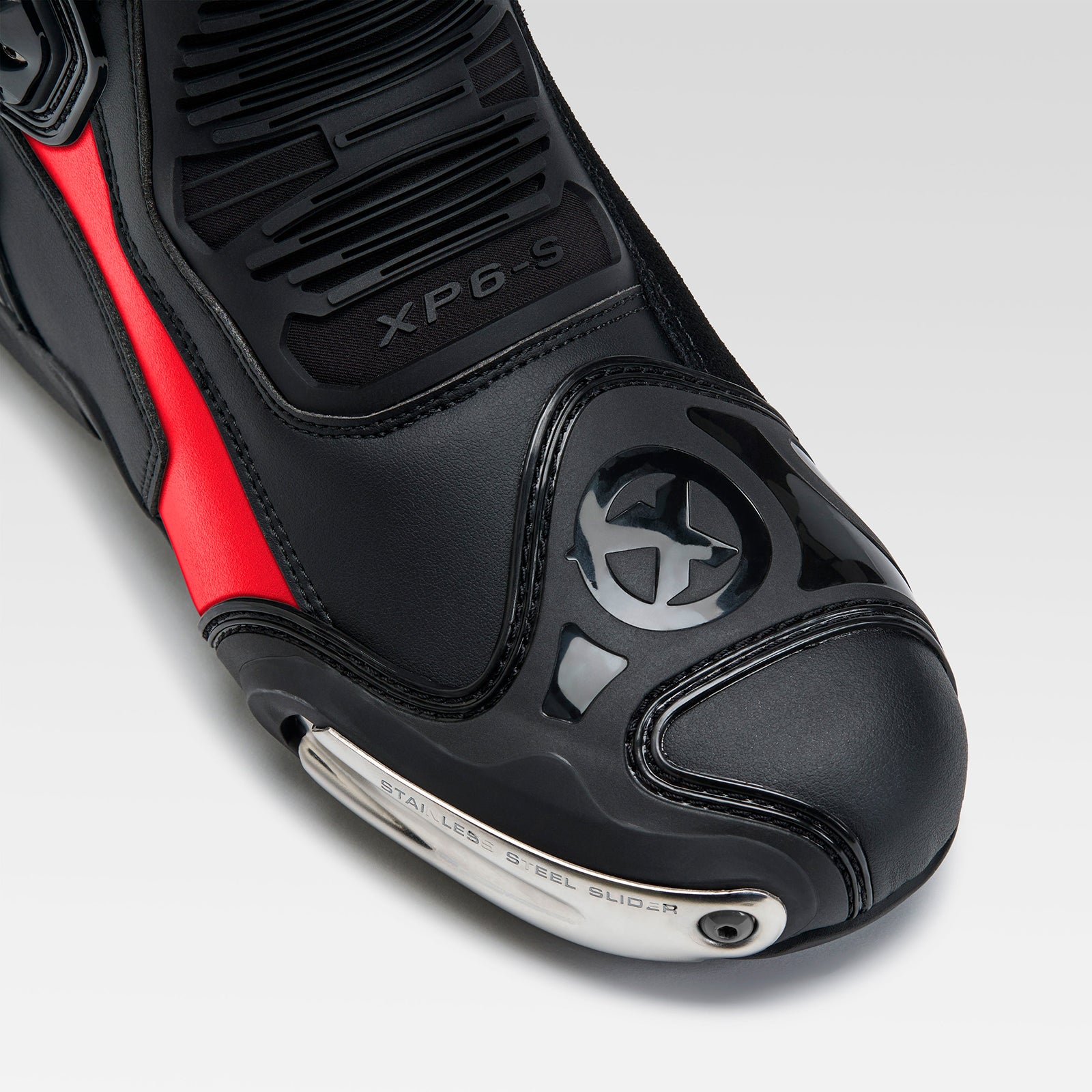 XPD XP6-S Motosiklet Botları | Erkek | Kırmızı/Siyah 