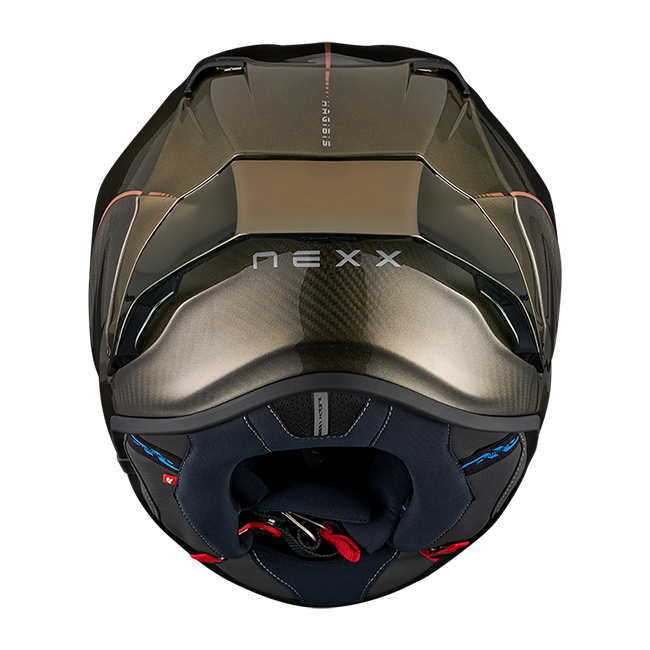 Nexx X.R3R Kask Hagibis Carbon Gold 01XR323374096 