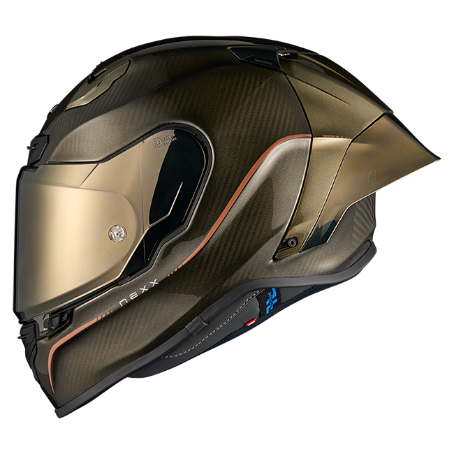Nexx X.R3R Kask Hagibis Carbon Gold 01XR323374096 