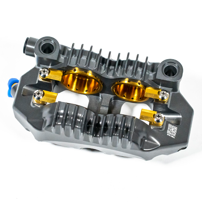 Talos X75 SBK Yarış Monoblok P4 32/36 100mm Fren Kaliper Ön Sol | X75.100.HD.L 