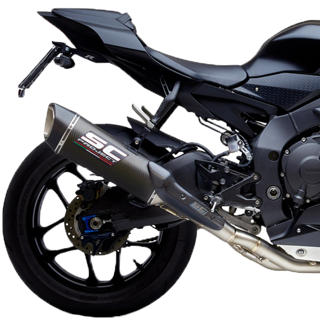 SC-Project Slip-On SC1-R + KAT-Değiştirme Borusu Yamaha YZF-R1/M RN65 (20-26) 
