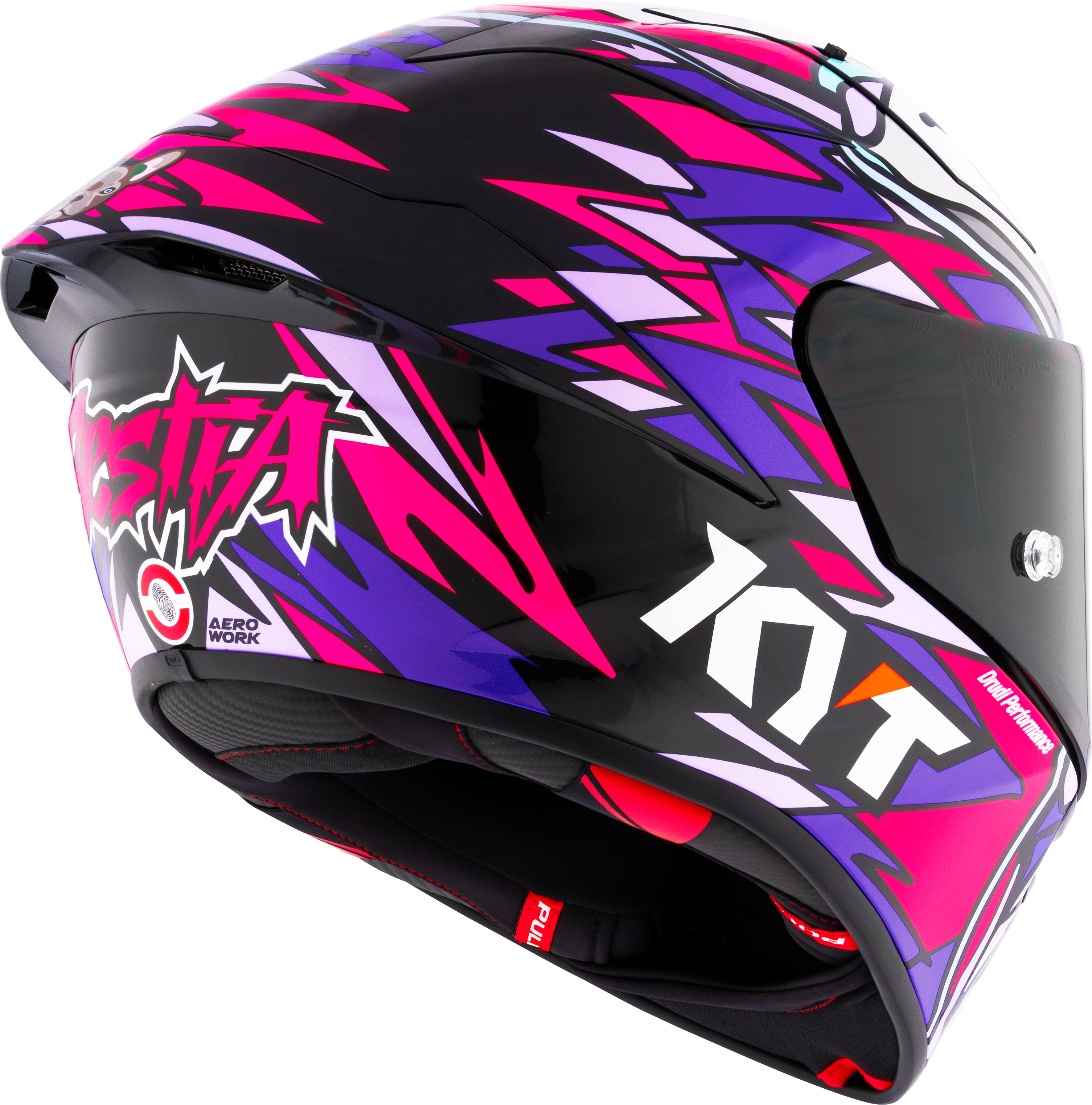 KYT KX-1 Yarış GP Kask Enea Bastianini Replika 2023 Y6KX0002 