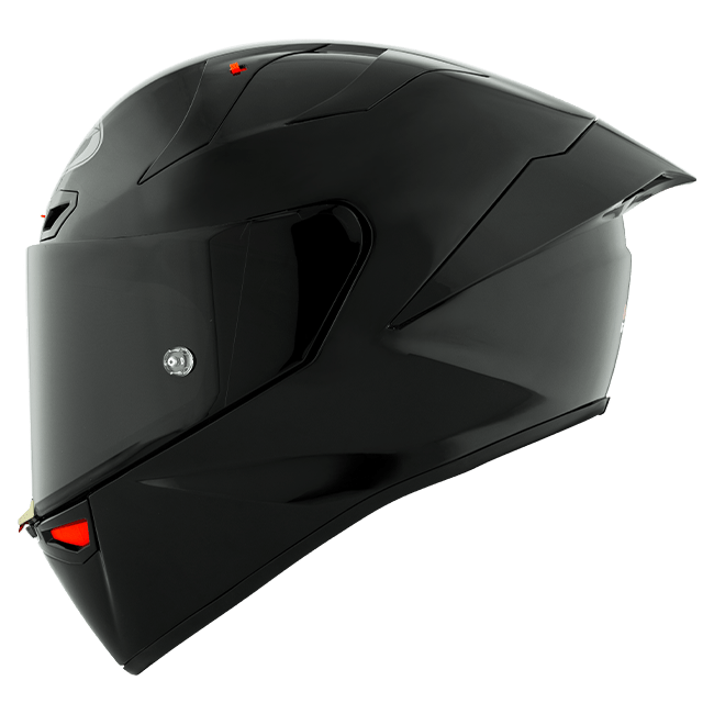 KYT KX-1 Yarış GP Kask Düz Siyah Y6KX00X6 