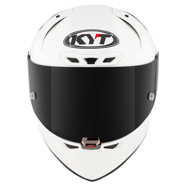 KYT KX-1 Yarış GP Kask Düz Beyaz Y6KXX0W3 