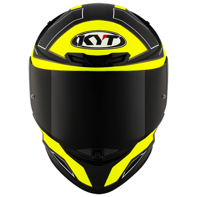 KYT TT-Revo Kask Elektron Siyah Sarı mat Y6TR0007 