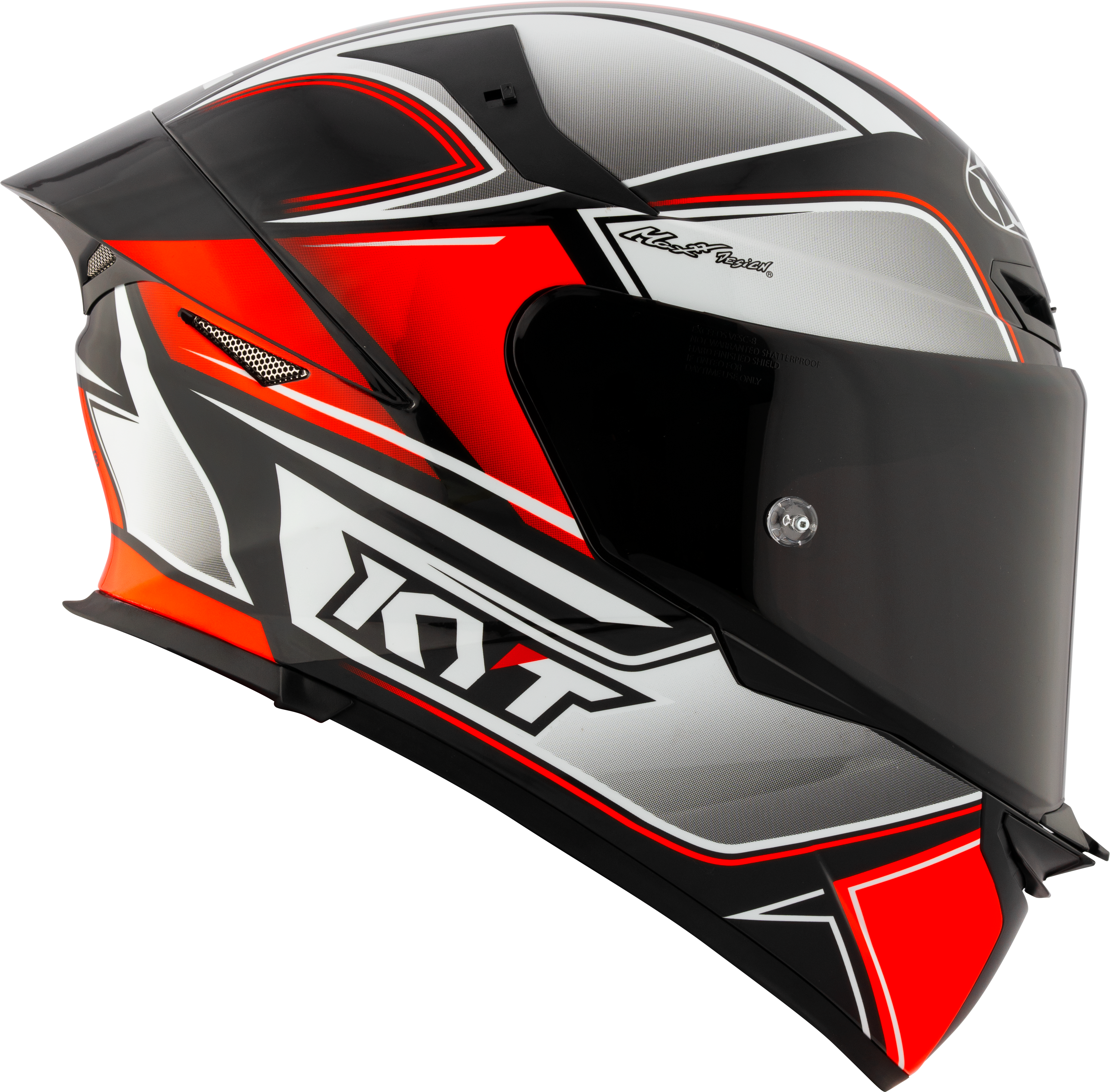 KYT TT-Revo Kask Turist Kırmızı Fluo Y6TR0012 