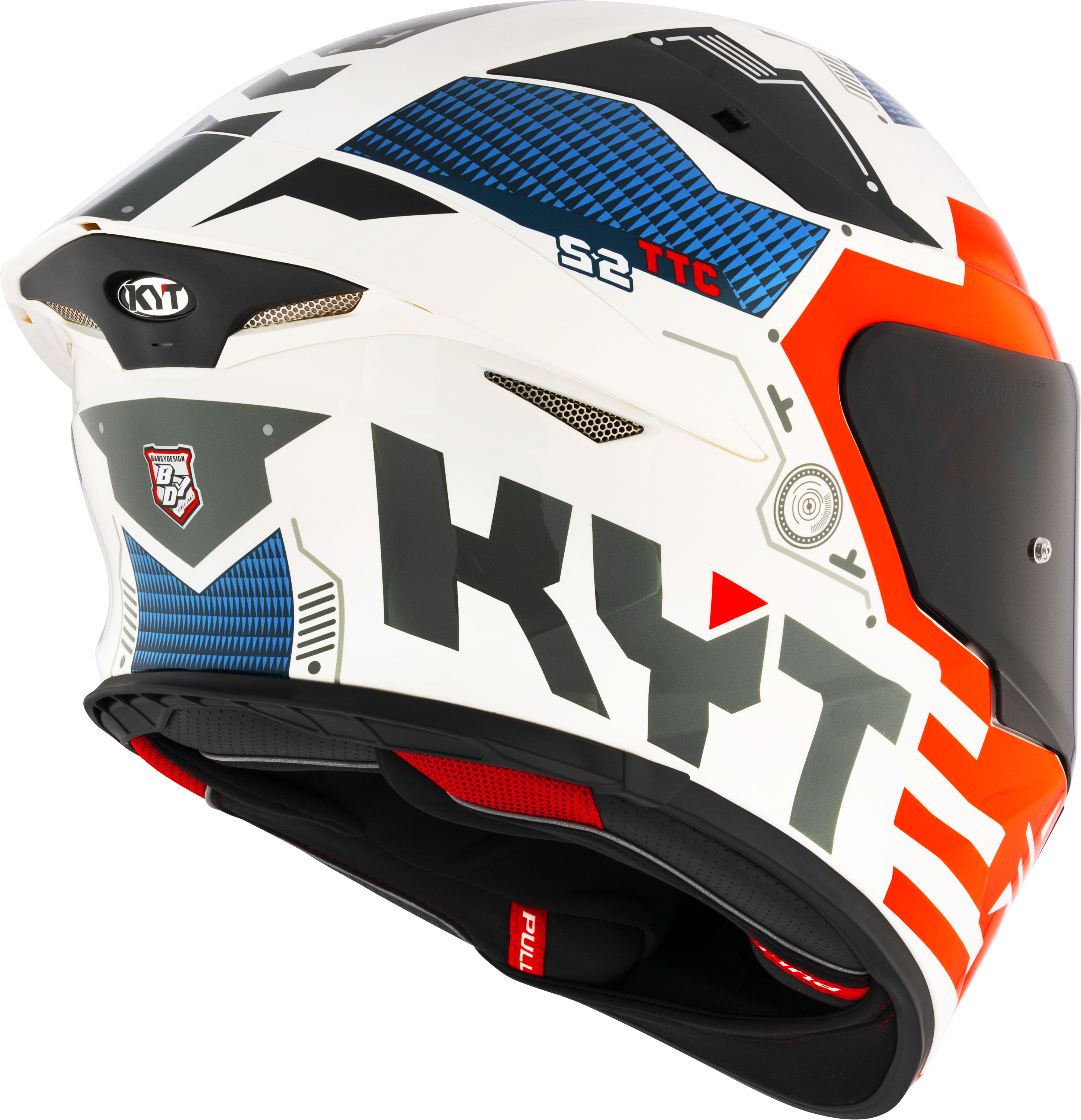KYT TT-Revo Kask Fuselaj Kırmızı Y6TR0020 
