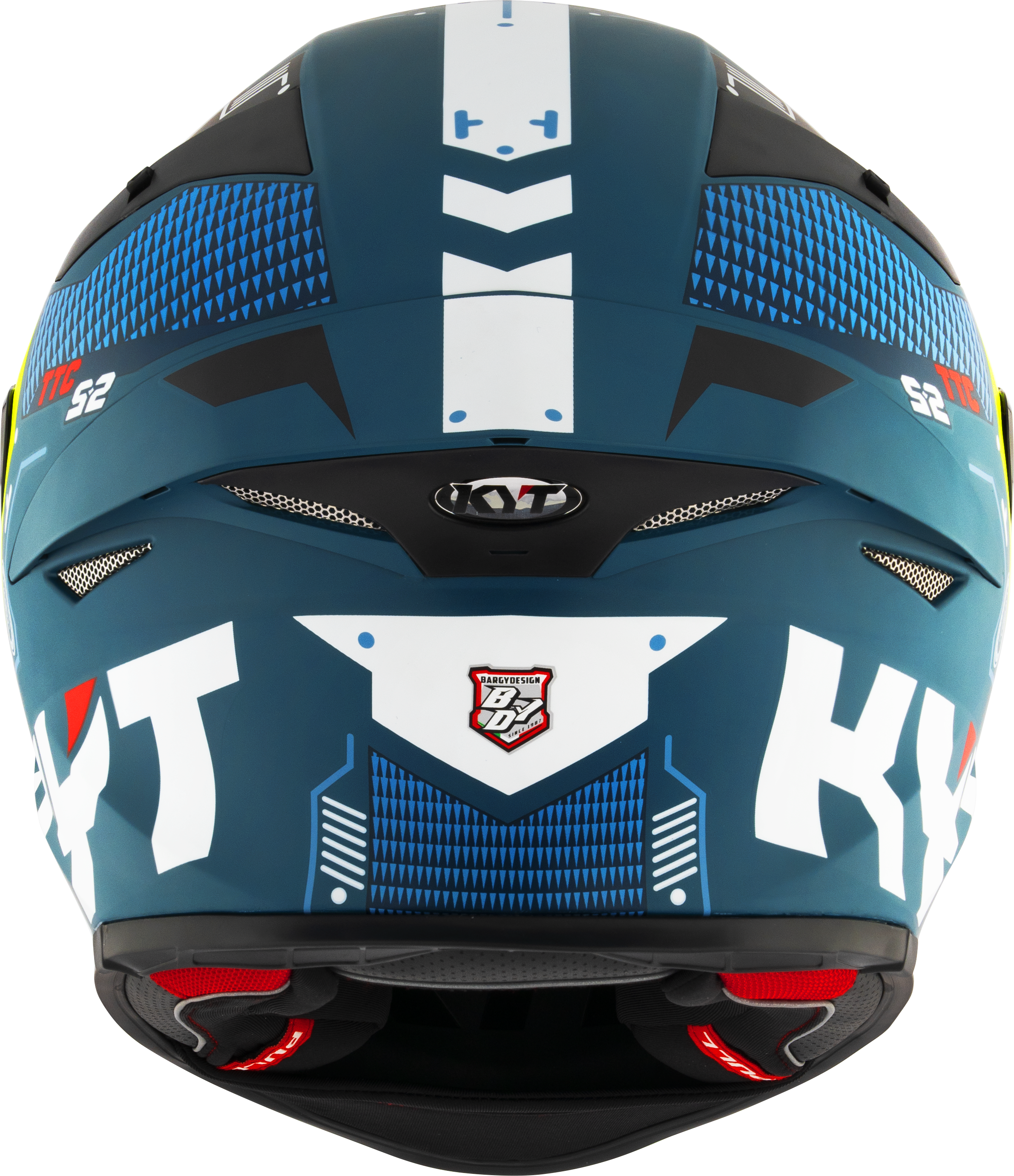 KYT TT-Revo Kask Fuselaj Sarı mat Y6TR0021 