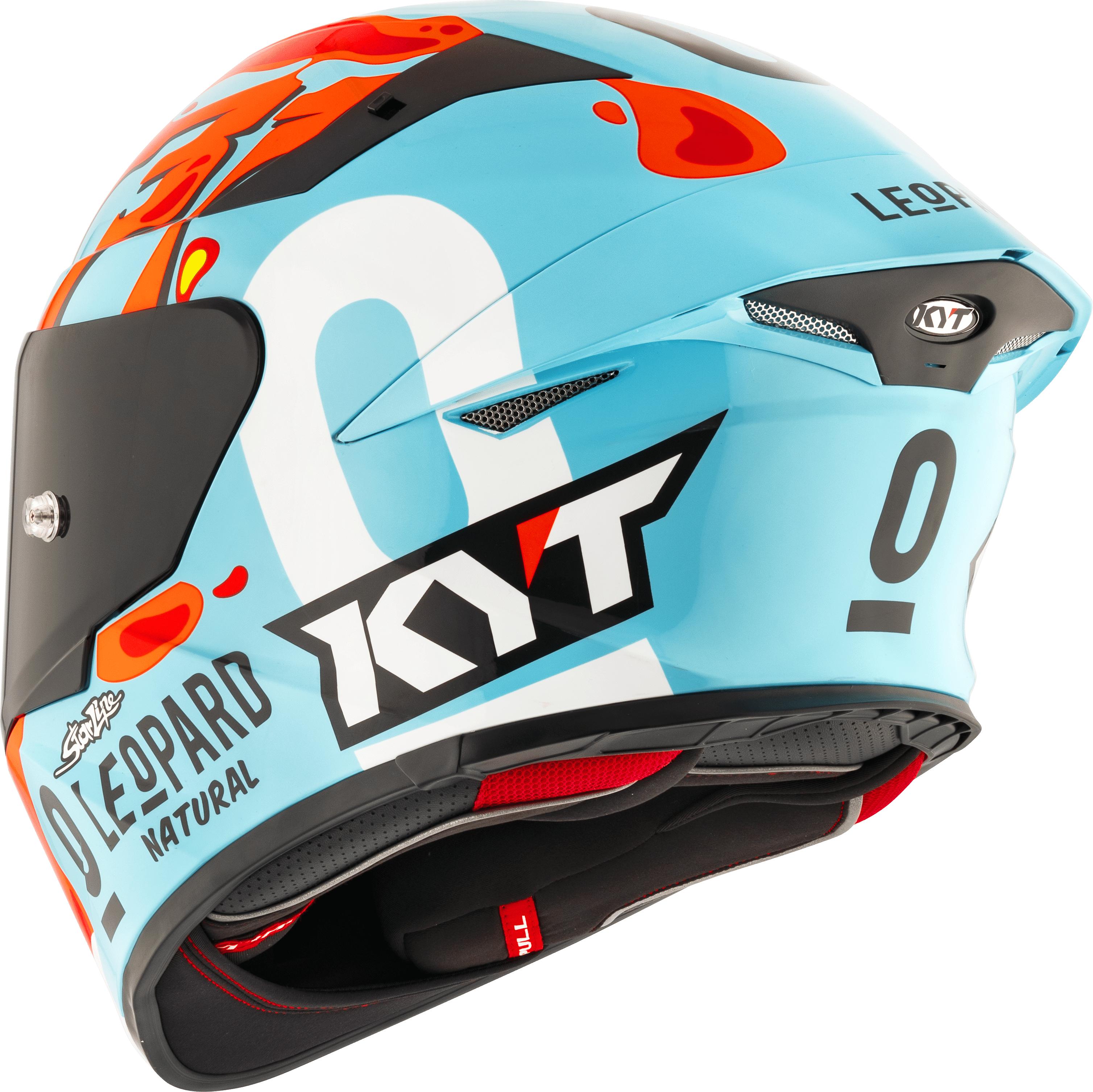 KYT TT-Revo Kask Leopar Replika Aragon Y6TR0054 