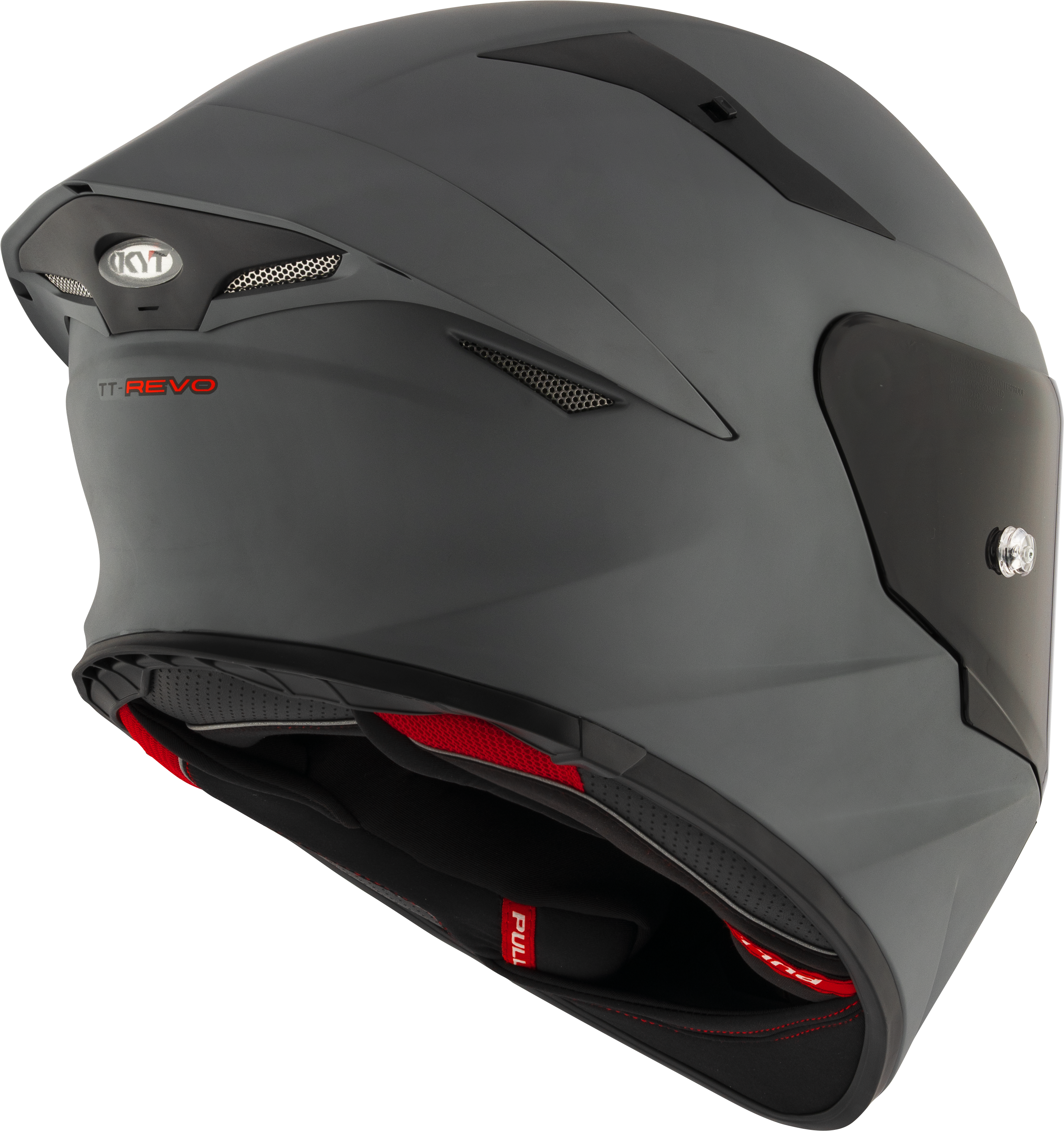 KYT TT-Revo Kask mat antrasit gri Y6TR00X1 