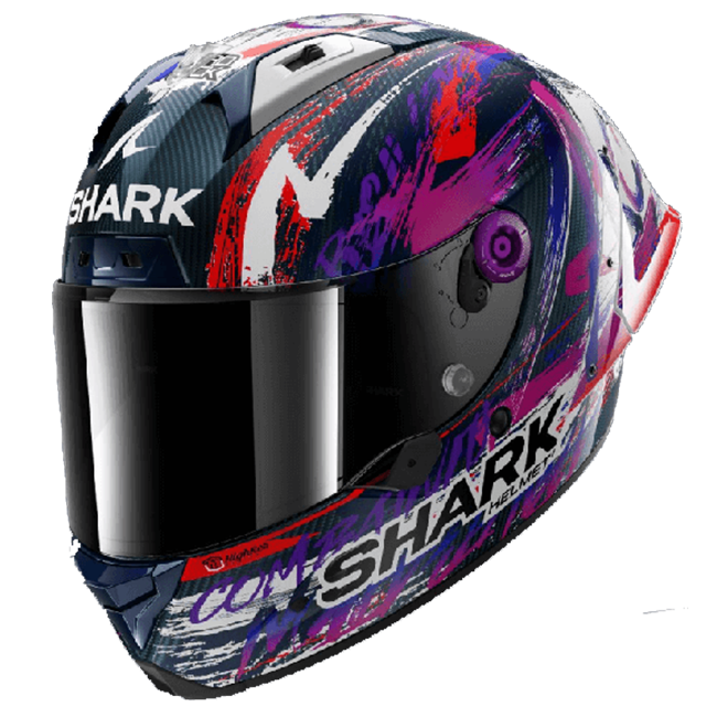 Shark Aeron GP Kask FIM Yarış Johann Zarco İmza Replika 2025 