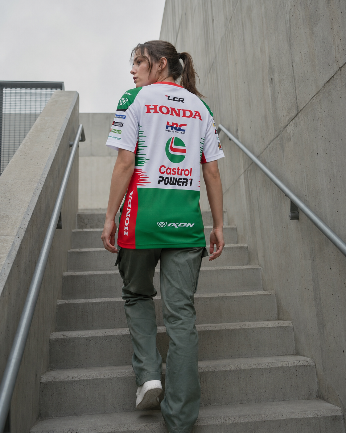 LCR Honda Racing Team Johann Zarco #5 Tişört Replikası Erkek 2026 IXON 