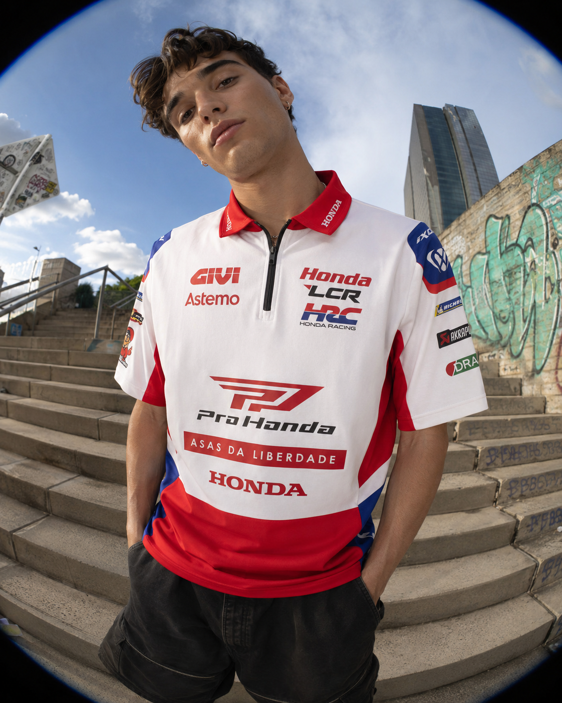 LCR Honda Racing-Team Polo Yaka Replica 2026 IXON 