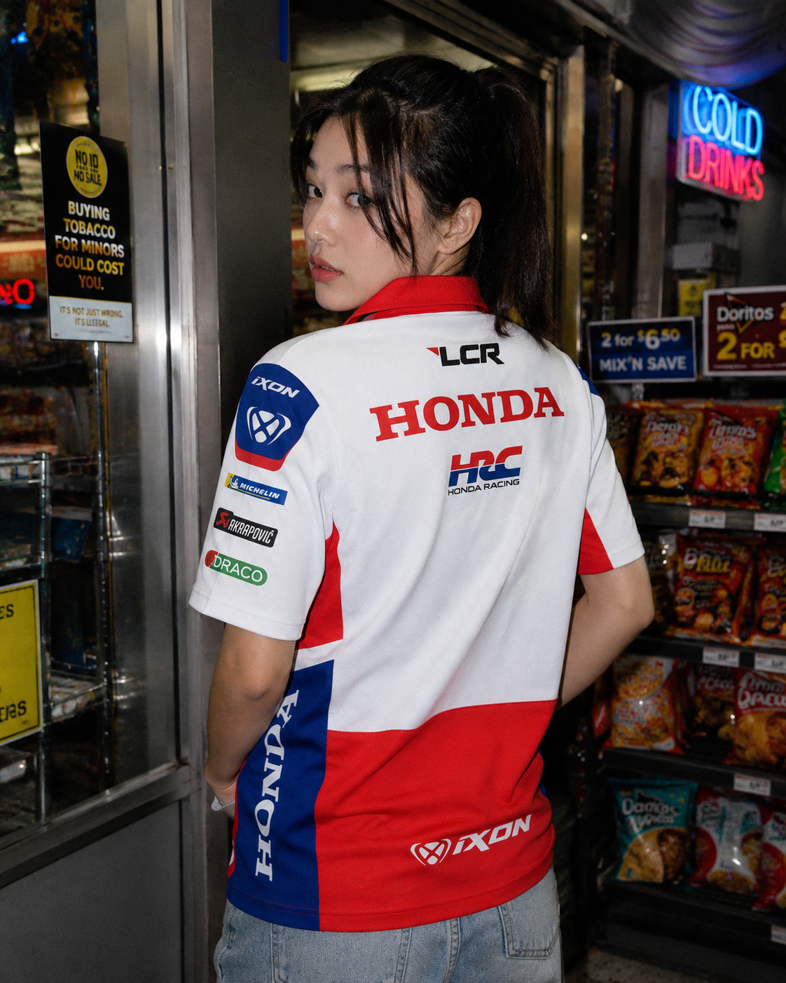 LCR Honda Racing-Team Polo Yaka Replica 2026 IXON 