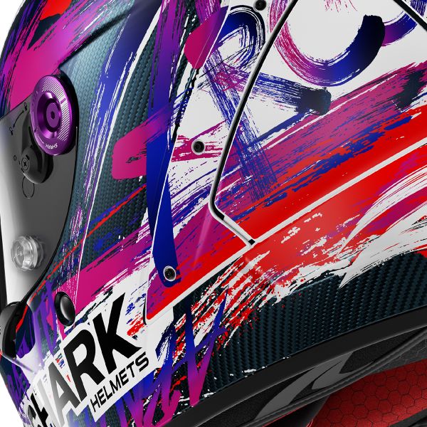 Shark Aeron GP Kask FIM Yarış Johann Zarco İmza Replika 2025 