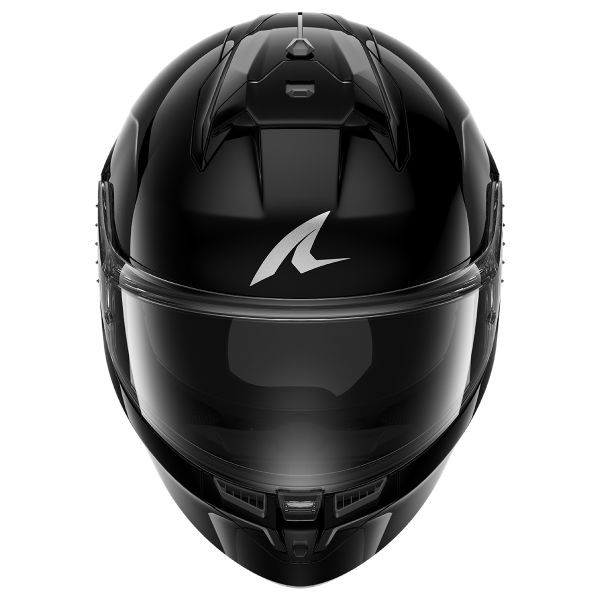 Shark Skwal Cup Kask siyah parlak BLK HE6502 