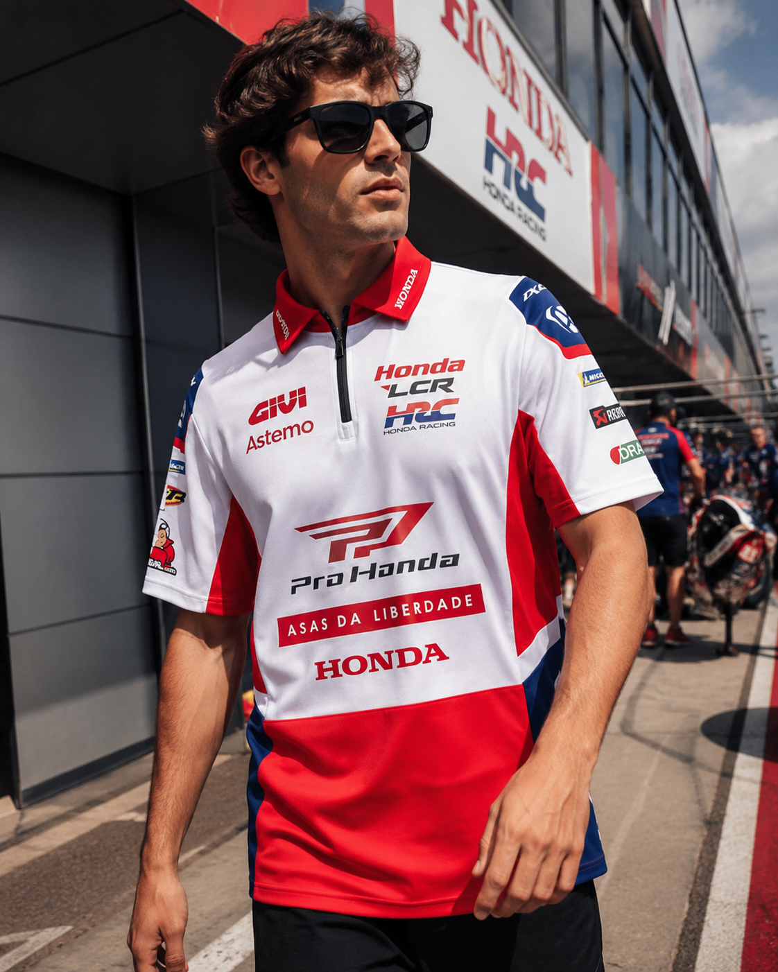 LCR Honda Racing-Team Polo Yaka Replica 2026 IXON 