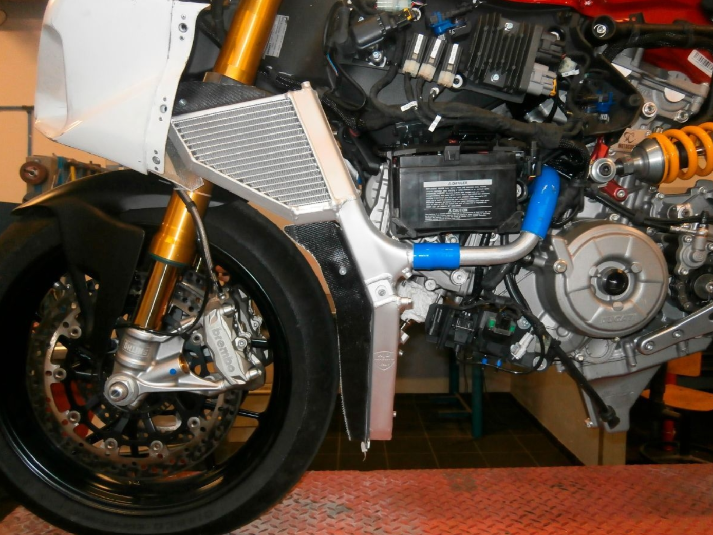 H2O Performance Su + Yağ Soğutucu EVO Kiti Ducati Panigale V2 955 (20-24) 