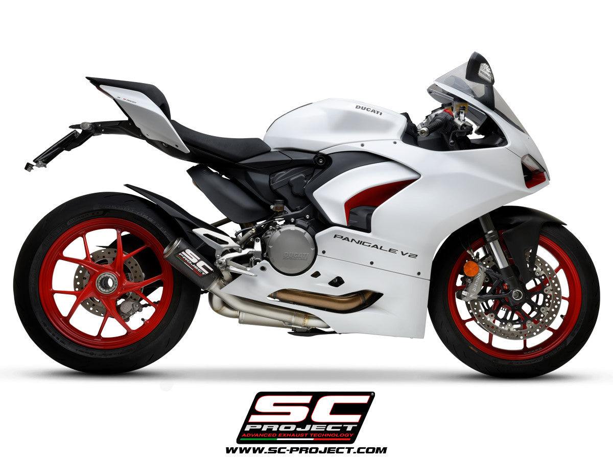 SC-Project Yarı Tam Sistem CR-T Ducati Panigale V2 955 (20-24) D35A-LT69CR 