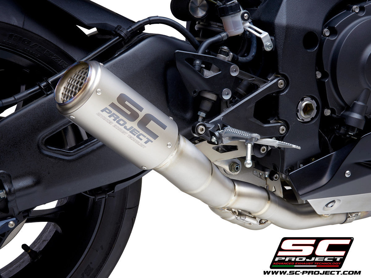 SC-Project Slip-On CR-T + KAT-Yedek Boru Yamaha YZF-R1/M RN65 (20-26) Y11C-DET36 