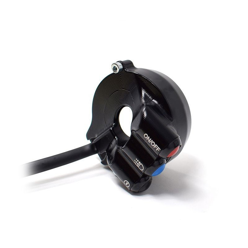 JetPrime Aprilia RSV4/1100 Factory/RF/RR (17-20) JP ACC 009 ile entegre gaz kolu anahtarı içeren gaz kolu muhafazası 