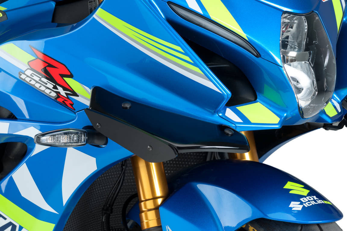 Puig Kanatçıklar Spoiler Ağırlık Suzuki GSX-R 1000 (17-23) 9738 