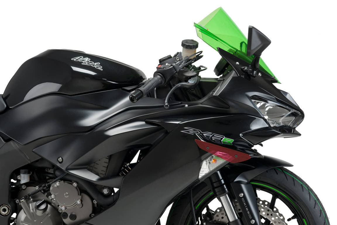 Puig Kanatçıklar Spoiler Aşağı Basınç Kawasaki ZX-6R 636 (18-23) 3176 