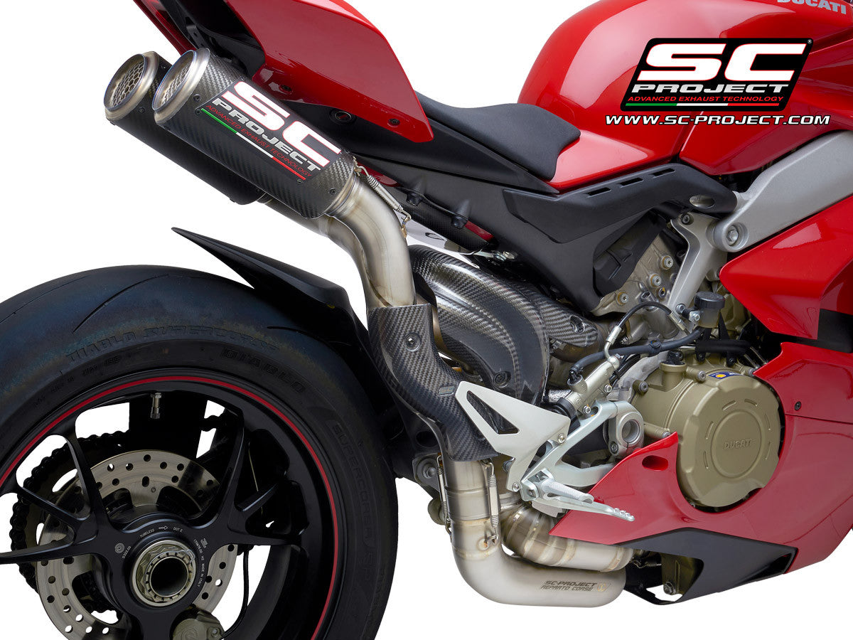 SC-Project Yarı Tam Sistem CR-T Ducati Panigale V4/S (18-20) D26A-T68C 